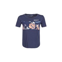 T-shirty z krótkim rękawem Roxy BELONG TO THE WORLD SS TEE C. Niebieskie t-shirty damskie Roxy, s, bez wzorów, bez kołnierzyka. Za 109,70 zł.