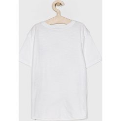 Blukids - T-shirt dziecięcy 140-170 cm. Białe t-shirty chłopięce Blukids, z nadrukiem, z bawełny, bez rękawów. W wyprzedaży za 49,90 zł.