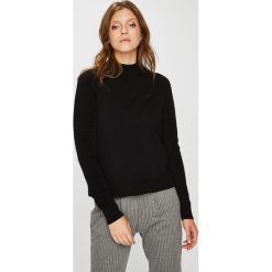 G-Star Raw - Sweter. Czarne swetry damskie G-Star RAW, s, bez wzorów, z bawełny, retro, z krótkim rękawem, krótkie, bez kaptura. W wyprzedaży za 269,90 zł.