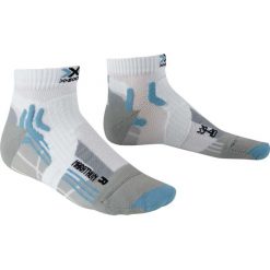 Skarpety X-SOCKS MARATHON LADY. Białe skarpetki damskie X SOCKS, bez wzorów. W wyprzedaży za 64,00 zł.