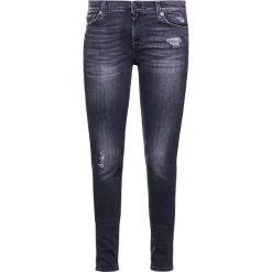 7 for all mankind Jeans Skinny Fit black. Czarne rurki damskie marki 7 for all mankind, z elastanu. W wyprzedaży za 706,30 zł.