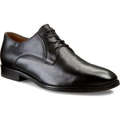 Półbuty GINO ROSSI - Rudi MPC345-323-0900-9900-0 Czarny 99. Czarne buty wizytowe męskie Gino Rossi, ze skóry. W wyprzedaży za 299,00 zł.