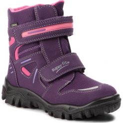 Śniegowce SUPERFIT - GORE-TEX 3-09080-90 D Lila/Rosa. Fioletowe śniegowce dziewczęce Superfit, bez zapięcia. W wyprzedaży za 259,00 zł.