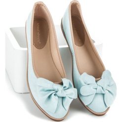 Baleriny damskie: Zamszowe balerinki ANABELLE