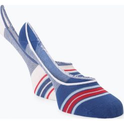 Tommy Hilfiger - Skarpety damskie pakowane po 2 szt., niebieski. Niebieskie skarpetki damskie TOMMY HILFIGER, w paski, prążkowane. Za 39,95 zł.