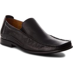 Półbuty GINO ROSSI - Amerigo MWA409-Q79-VV00-9900-0 99. Czarne półbuty męskie marki Gino Rossi, na co dzień, bez wzorów, ze skóry, eleganckie, bez zapięcia. W wyprzedaży za 239,00 zł.