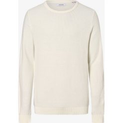 Jack & Jones - Sweter męski, beżowy. Brązowe swetry męskie Jack & Jones, s, bez wzorów, z bawełny, bez kołnierzyka, bez kaptura. Za 129,95 zł.