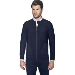 Sweter boston kr granatowy. Niebieskie swetry męskie Recman, m, bez wzorów, bez kołnierzyka, bez kaptura. Za 399,00 zł.