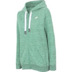 Bluzy rozpinane damskie: 4f Bluza damska H4Z18-BLD001 miętowa r. M