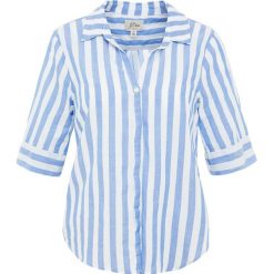 J.CREW Koszula blue balance. Niebieskie tuniki damskie marki J.CREW, m, bez wzorów, z bawełny, bez kołnierzyka, bez rękawów. Za 359,00 zł.