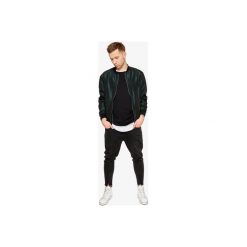 KURTKA BOMBER BLACK. Pomarańczowe kurtki męskie Lucas brondel, s, bez wzorów, bez kaptura. Za 350,00 zł.
