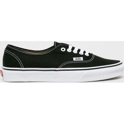 Vans - Tenisówki. Czarne trampki męskie Vans, bez wzorów, z gumy, bez zapięcia. W wyprzedaży za 219,90 zł.