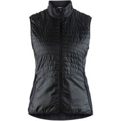 Craft Kamizelka Damska Urban Warmer Czarna M. Czarne kamizelki damskie Craft, m, bez wzorów, sportowe, bez kaptura. W wyprzedaży za 239,00 zł.