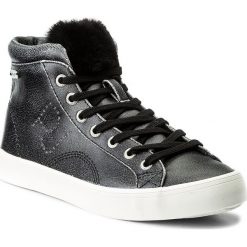 Sneakersy PEPE JEANS - Clinton Sally PLS30574 Black 999. Czarne półbuty damskie Pepe Jeans, z jeansu. W wyprzedaży za 179,00 zł.