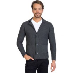 Sir Raymond Tailor sweter męski, M, ciemnoszary. Szare swetry męskie Sir Raymond Tailor, m, bez wzorów, bez kołnierzyka, bez kaptura. W wyprzedaży za 209,00 zł.