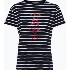 Marie Lund - T-shirt damski, niebieski. Niebieskie t-shirty damskie marki Marie Lund, m, bez wzorów, bez kołnierzyka. Za 89,95 zł.