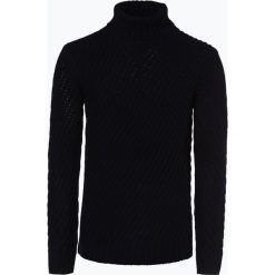 Joop - Sweter męski – Stefano, niebieski. Niebieskie swetry klasyczne męskie marki JOOP!, m, w paski, z wełny. Za 649,95 zł.