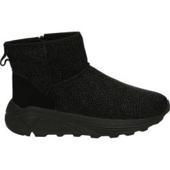 Botki - C703B LEA BLA. Czarne botki damskie na zamek Venezia, ze skóry. Za 259,00 zł.