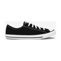 Converse Chuck Taylor All Star Dainty Tenisówki Czarny. Czarne trampki i tenisówki damskie Converse, bez wzorów, z materiału, bez zapięcia. Za 326,95 zł.