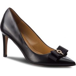 Szpilki KAZAR - New Anne 34346-01-00 Black. Czarne półbuty damskie Kazar, bez wzorów, ze skóry, klasyczne, na wysokim obcasie, na obcasie, bez zapięcia. Za 469,00 zł.