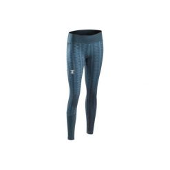 Legginsy wspinaczkowe dziewczęce. Szare legginsy dziewczęce SIMOND, bez wzorów, z elastanu. Za 59,99 zł.