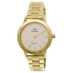 Bentime 007-0528A. Żółte zegarki damskie Bentime, złote. W wyprzedaży za 118,00 zł.