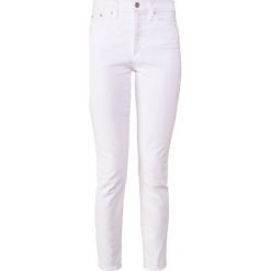 J.CREW Jeansy Slim Fit white. Białe jeansy damskie marki J.CREW, bez wzorów, z elastanu. Za 509,00 zł.