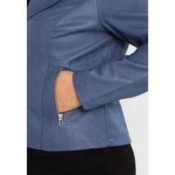 Bomberki damskie: Zizzi BIKER JACKET Kurtka ze skóry ekologicznej vintage indigo
