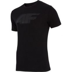 T-shirty męskie: KOSZULKA MĘSKA 4F CZARNA H4Z17 TSM005 60
