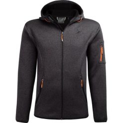 Bluza męska SWM602 - ciemny szary melanż - Outhorn. Szare bluzy męskie Outhorn, m, bez wzorów, bez kołnierzyka, bez rękawów, bez kaptura. W wyprzedaży za 89,99 zł.
