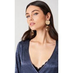 Kolczyki damskie: Tranloev Kolczyki Melted Double Ring – Gold