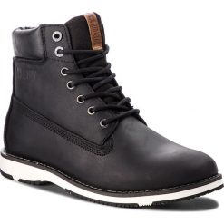 Kozaki BIG STAR - BB174117 Black. Czarne glany męskie BIG STAR, z materiału. W wyprzedaży za 219,00 zł.