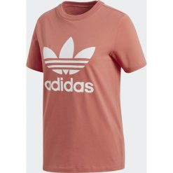 Bluzki damskie: Adidas Koszulka damska Originals Treofil czerwona r. 36 (CV9890)