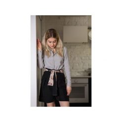 Wyzwolone Michaliny, czarne. Czarne spodenki sportowe damskie Bouton boutique, s, bez wzorów, z tkaniny, eleganckie, z podwyższonym stanem. Za 101,40 zł.
