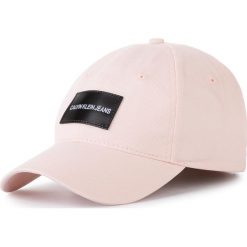 Czapka z daszkiem CALVIN KLEIN JEANS - J Institutional Cap W K60K605814 TA9. Różowe czapki damskie Calvin Klein Jeans, bez wzorów, z bawełny. W wyprzedaży za 109,00 zł.