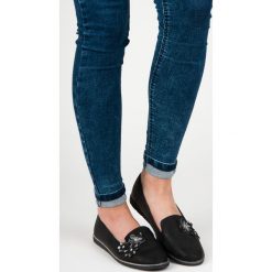 Czarne lordsy STOCKARD. Czarne lordsy damskie marki Merg. Za 59,90 zł.