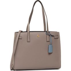 Torebka TORY BURCH - Walker Satchel 73623 Gray Heron 082. Szare torebki klasyczne damskie Tory Burch, bez wzorów, ze skóry, klasyczne, bez dodatków. Za 2079,00 zł.