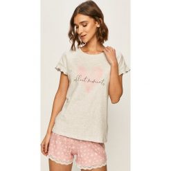 Henderson Ladies - Piżama. Szare piżamy damskie Henderson Ladies, s, z nadrukiem, z elastanu, bez rękawów. W wyprzedaży za 69,90 zł.
