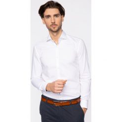 Koszula Hugo Kery 50425930. Białe koszule męskie HUGO, m, bez wzorów, z bawełny, biznesowe, bez kołnierzyka, bez rękawów. W wyprzedaży za 259,00 zł.