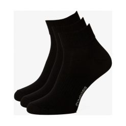 Symbiosis Skarpety Quarter 3Ppk Black , czarny, rozmiar L. Czarne skarpetki damskie Symbiosis, bez wzorów, z elastanu. Za 36,99 zł.