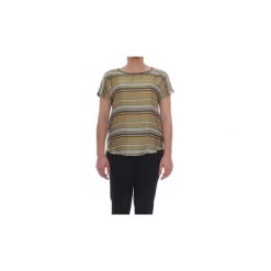 T-shirty z krótkim rękawem Elena Miro' G547L0 3352. Szare t-shirty damskie Elena Miro', s, bez wzorów, bez kołnierzyka. Za 288,84 zł.
