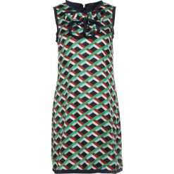 J.CREW MIRAGE Sukienka koktajlowa green brown. Brązowe sukienki damskie marki J.CREW, bez wzorów, z jedwabiu, wizytowe, bez kołnierzyka, bez rękawów. W wyprzedaży za 526,05 zł.
