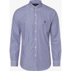 Polo Ralph Lauren - Koszula męska, niebieski. Niebieskie koszule męskie Polo Ralph Lauren, m, w paski, eleganckie, polo, bez rękawów. Za 499,95 zł.