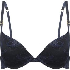Stella McCartney Lingerie Biustonosz pushup dark ink blue. Niebieskie biustonosze push up marki Stella McCartney Lingerie, z elastanu. Za 379,00 zł.
