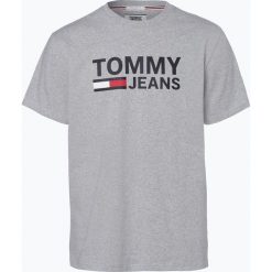T-shirty męskie z nadrukiem: Tommy Jeans - T-shirt męski, szary