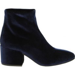 Botki - F91 VEL BLU. Czarne botki damskie marki Venezia, z materiału. Za 189,00 zł.