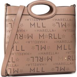 Torebka MARELLA - Aragona 65110304 001. Brązowe torebki klasyczne damskie Marella, bez wzorów, ze skóry ekologicznej, eleganckie, duże, bez dodatków. Za 699,00 zł.