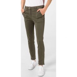 Tommy Hilfiger Cargo Spodnie Brązowy Szary. Szare spodnie damskie TOMMY HILFIGER, bez wzorów, z elastanu. Za 600,95 zł.
