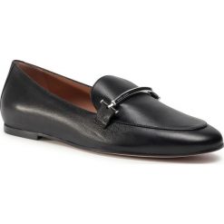 Lordsy BOSS - Kaia 50435165 10224150 01 Black 001. Czarne półbuty damskie Boss, ze skóry, bez obcasa, na obcasie. Za 1389,00 zł.