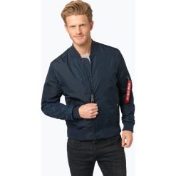 Alpha Industries - Kurtka męska, niebieski. Niebieskie kurtki sportowe męskie Alpha Industries, m, bez wzorów, prążkowane, bez kaptura. Za 579,95 zł.